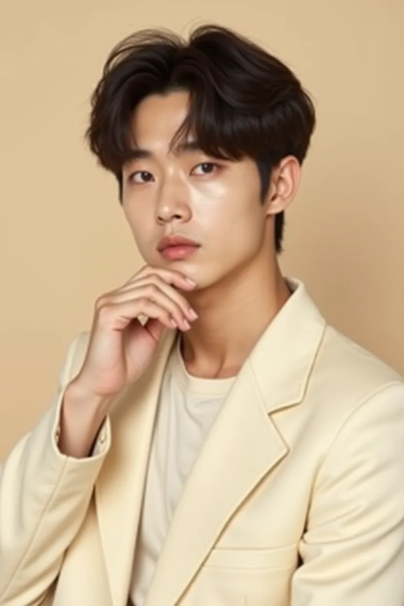 도현 · 골든아워 창가 · 프로필 워크